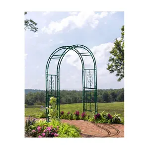 Plow & Hearth Montebello Iron Garden Arbor