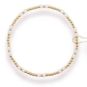 White Hazel Bracelet - S118