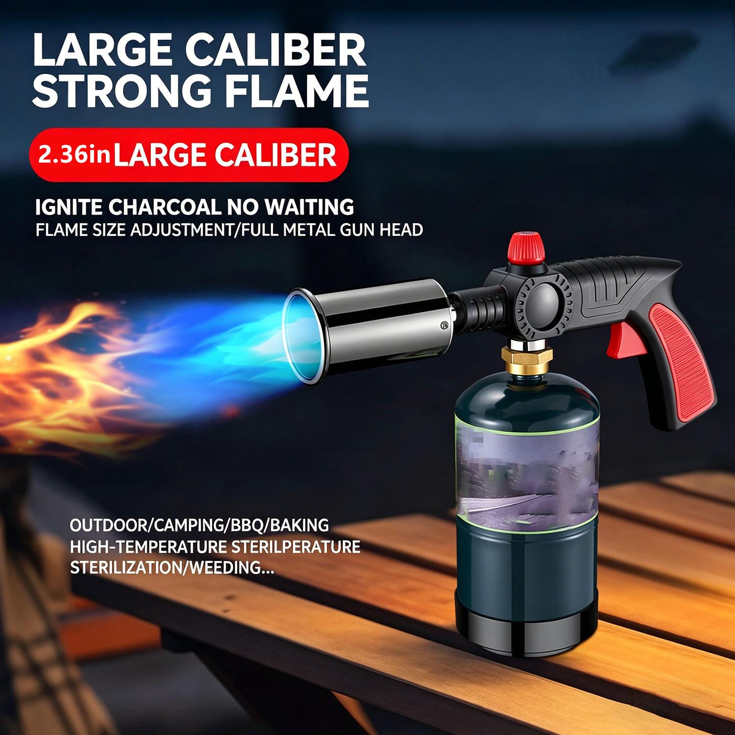 Grill Torch Charcoal Torch Propane connection interface Lighter Campfire Starter Sous Vide Kitchen torch Grill & Cooking Propane Torch