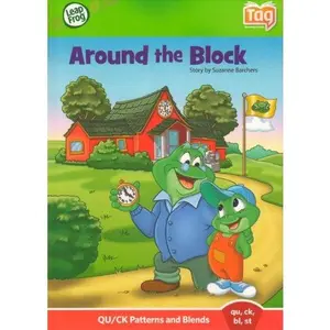 USED Book - Around the Block (Leap Frog Tag Reading System) by Leapfrog (Unknown) - english