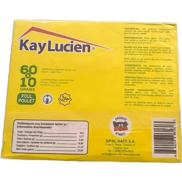 1 Box Kay Lucien Cooking Paste & Seasoning Kit, Food & Beverages Staples