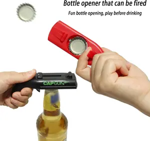 Creativity Beer Bottle Opener - Handheld Beverage Cap Launcher - Ideal for Parties & Kitchen Use, Suitable For Bar Or Household, Barware Tool, Wedding, Kitchen Gadgets, Kitchen Items, Kitchen Essentials
