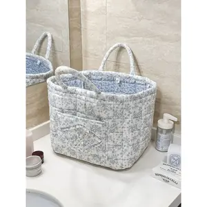 High-Value Foldable Storage Basket, Casual Plain Design, Ideal for Home & Car Use, All Season Essential Organizer, Collapsible Storage Baskets