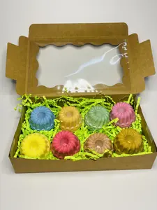 Bundt Cake Wax Melt Sampler Box - Aroma, Candle, Decor & Scent - Ideal for Candle Making & Home Decor