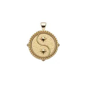 GEMINI JW Small Zodiac Pendant Coin - May 21 - Jun 20 SALE