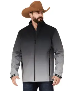 Rank 45 Men's 45&Reg; Ombre Softshell Jacket - Rmsp23o81-Gray