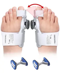 Bunion Corrector for Women and Men, Adjustable Bunion Splint with Toe Separator for Bunion, Day Night Support