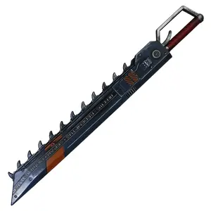 Munetoshi 39.5" Foam Warrior Chain 40k Iron Saw Anime Hammer Cosplay Costume Prop Space Black Ultra