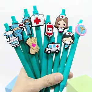5/10pcs Nurse Doctor Writing Ballpoint Pens, Special Pen, Medical Record Pen, Nurses' Day Gift Pen, Random Style, Ideal for Healthcare Professionals