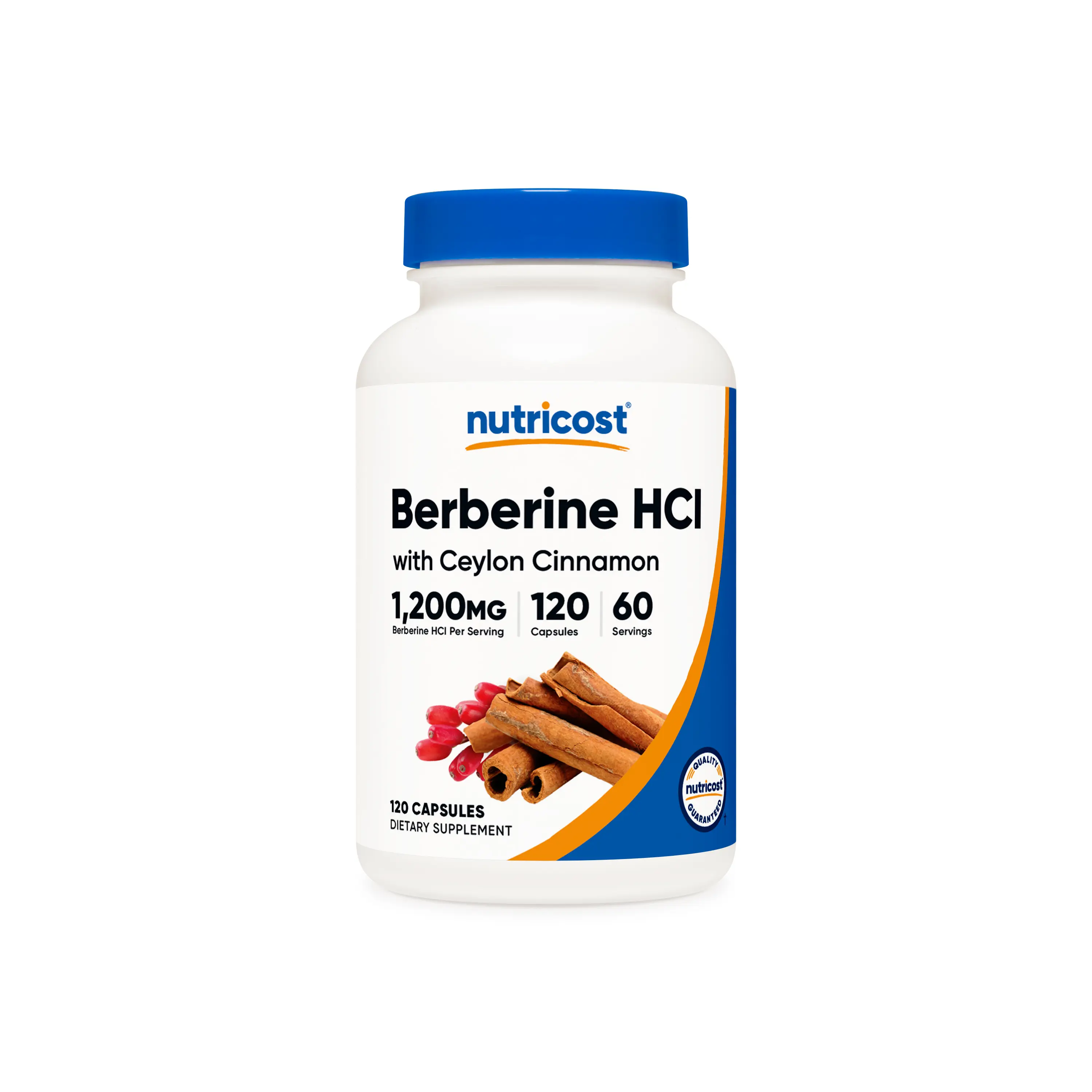 Nutricost Berberine HCI with Ceylon Cinnamon Capsules Nutricost Berberine HCI with Ceylon Cinnamon Capsules
