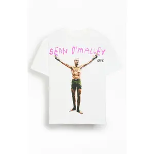 UFC Men's Sean O'Malley Entertained Oversized T-Shirt - Multicolor