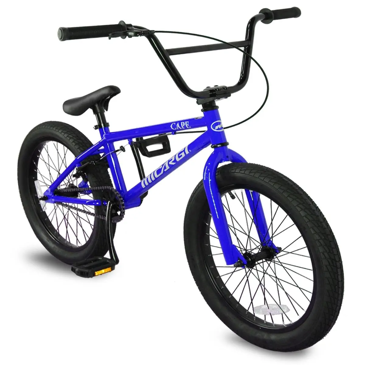 212 MAIN 20 in. Compact Cape BMX Bicycle - Steel Frame, V-Brakes, Blue Sports & Outdoor Cycling Leisure Equipment