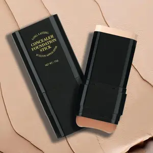 6-color Dual - Ended Eraser Foundation Stick -Multi - Use Concealer & Highlighter for Acne Marks , Nose Contour Flawless Makeup Finish - Versatile Cosmetic Tool , daily gift