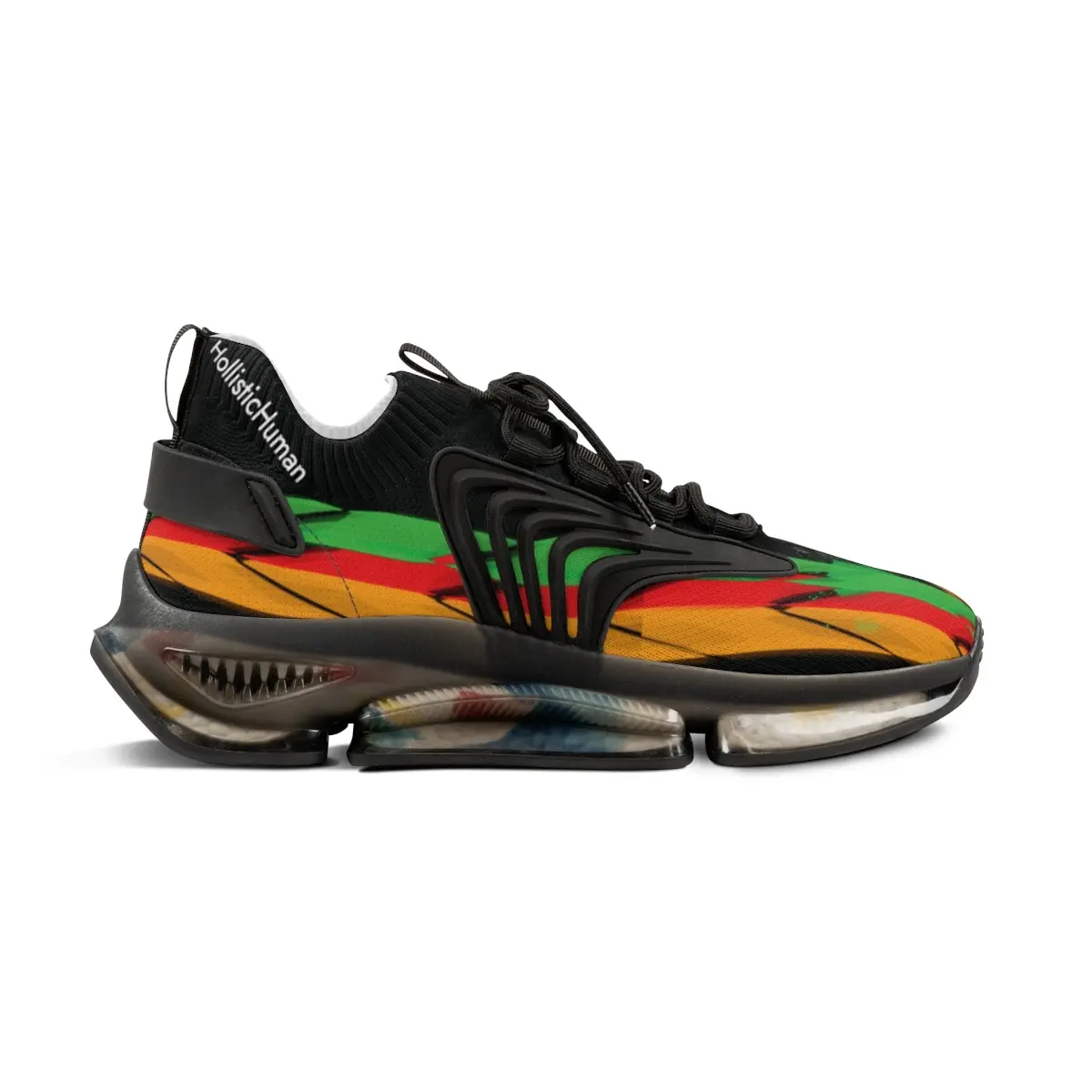 anR  Black Sneaker | Black History Month | SoulStride Mesh Sneakers