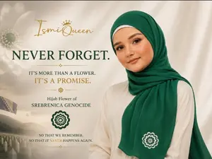 Never Forget Srebrenica Hijab