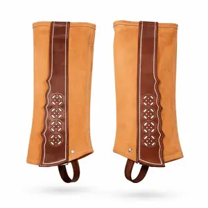 Polainas Gamuza Rescadas (M) Charras Half Chaps