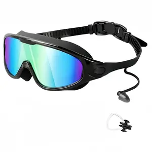 Outdoor Swimming Goggles, Anti-Fog UV Protection, Non-Leakage Swim Glasses for Men and Women, Youth Swimming Gear, Leak Proof Goggles
