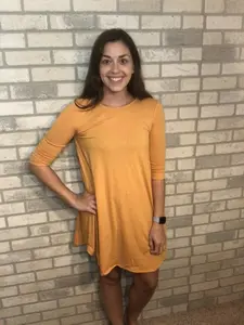 3/4 Sleeve Dress
