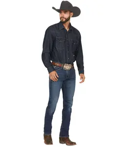 Ariat Men's M8 Kenny Medium Wash Modern Slim Tek Stretch Denim Jeans - 10061739