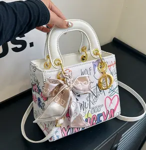 H265-New style elegant all match square handbag individual shoulder bag