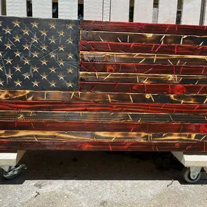 Rustic American Flag
