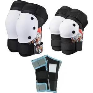 Multi-Sport Pad Set– Protective Gear for Skateboarding, Biking, Roller Skating, and Scooter