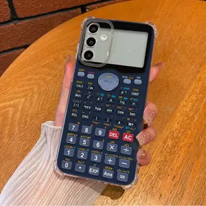 geek pulse calculator Style Phone Cases For SAMSUNG GALAXY A14 A15 A16 A25 A26 A34 A35 A36 A53 A54 A55 A56 4G 5G Four - corner Anti - fall Shell Cover with Full Lens Protection