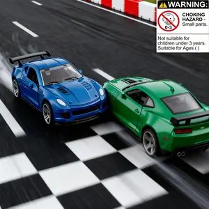 Alloy Hot Sensing Color Changing Racing Car Model Toy, Water Activated Temperature Control, Durable Anti-Drop, No Battery Needed, Rc Model Car, Remote Control Car, Rc Drift Car