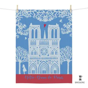 Kitchen Towel - Notre Dame by Moutet