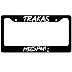 TRAKAS License Plate Frame, Car Accessories