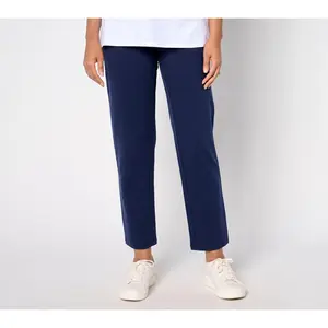 Denim & Co. Regular EasyWear French Terry Pant