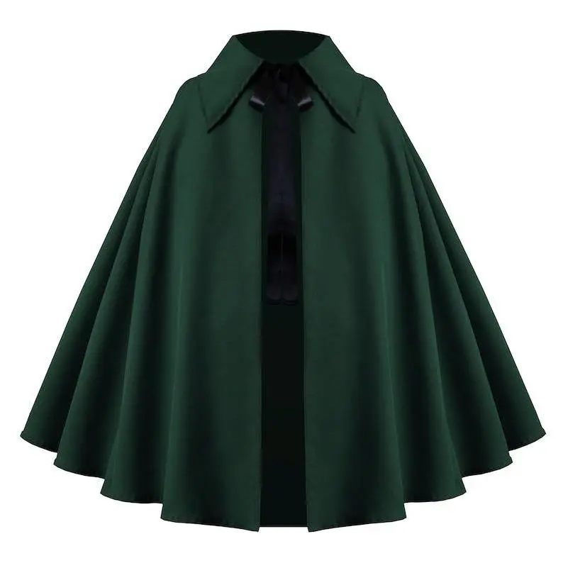 Gothic Steampunk Victorian Medieval Renaissance Larp Wizard Capelet Cloak for Men and Women - Costume, Womenswear Gothic Steampunk Victorian Medieval Renaissance Larp Wizard Capelet Cloak for Men and Women - Costume, Womenswear