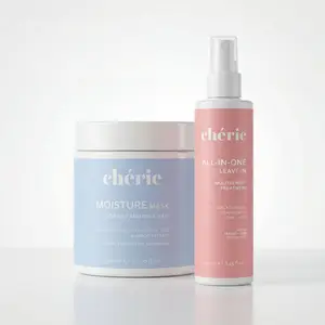 Chérie Shield & Protect Duo - All-in-One Leave-In & Moisture Mask – Soft, Shiny & Nourished Hair