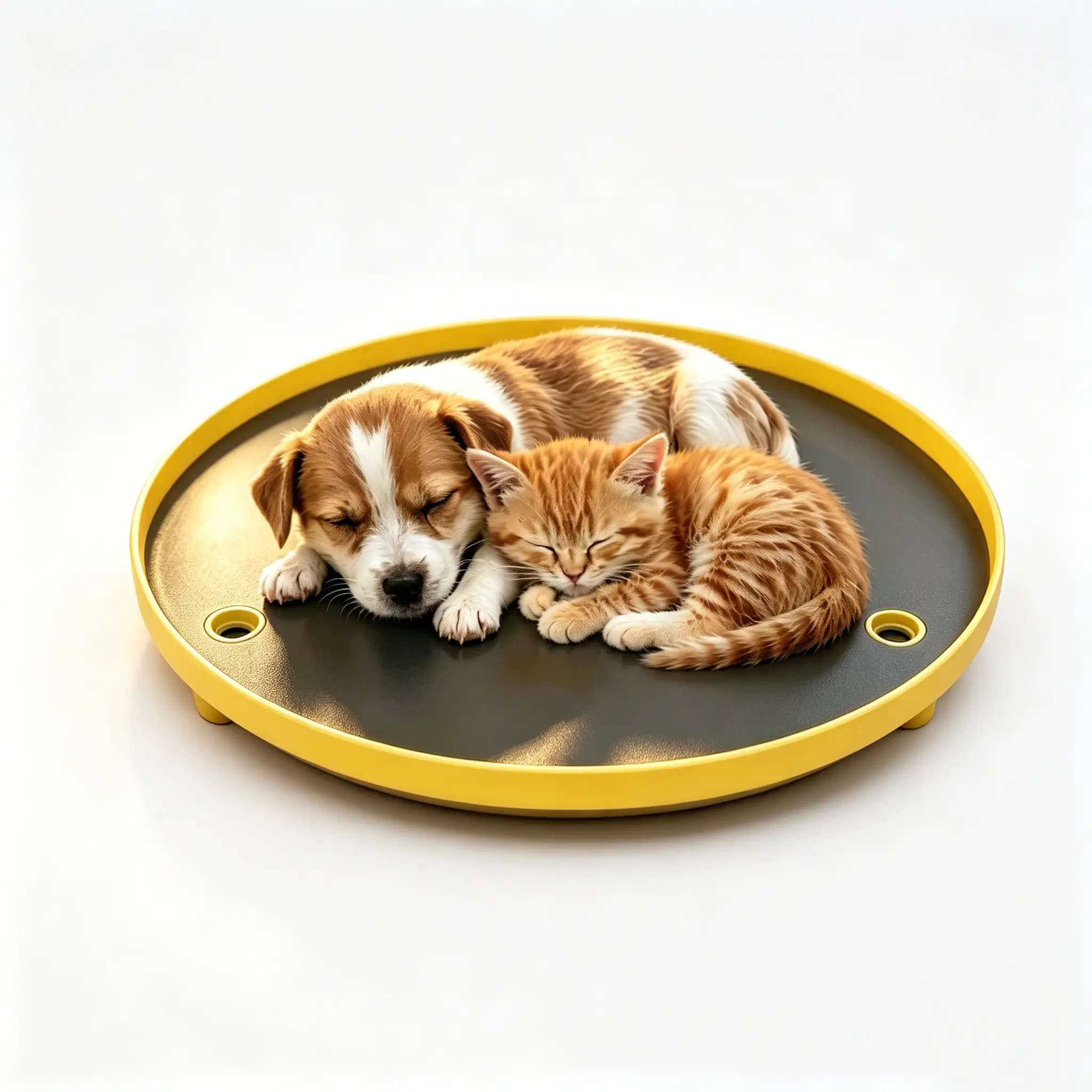 Pet Heating Pad, Electric Cat Warmer, Kitten Puppies Heating Plate with Timer,12''size,Metal Heating Pad, Adjustable Height and Angle, Multi Use For Pet Poultry Small Animal At Home Outside Backyard