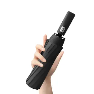 Small UV Protection Travel Umbrella Compact for Rain and Sun UPF 50+ Windproof Portable 42 inch Umbrella for Women and Men