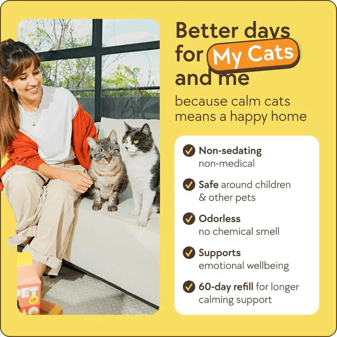 超リピート【キム】 ドテラ Ep OG TT Lv 15ml ４点 猫P TherapetMD Cat Calming Diffuser Refill Kit (2-Pack, 60-Day Supply