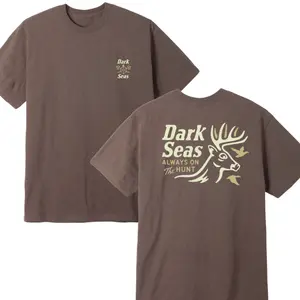 Comfort Colors Dark Seas Always On The Hunt Deer T-Shirt, Vintage Hunting Graphic Tee, Outdoor Wildlife Buck Shirt for Men Women Hunters Gift USA