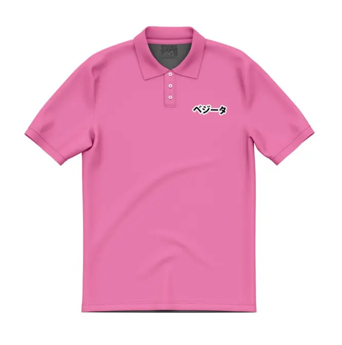 Vegeta Pink Badman DragonBallZ polo shirt - Masters Golf Shirt, Masters Tournament Golf, Master Golf Polo Shirt,Master tour Golf Polo Shirt, Vintage Streetwear Polo Shirt, Casual Polo Shirt outfits, Unisex, Trendy Polo Shirt