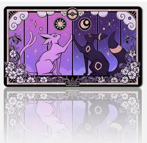 Board Game Pókémon Eevee Playmat Games Mousepad Play Mat of TCG