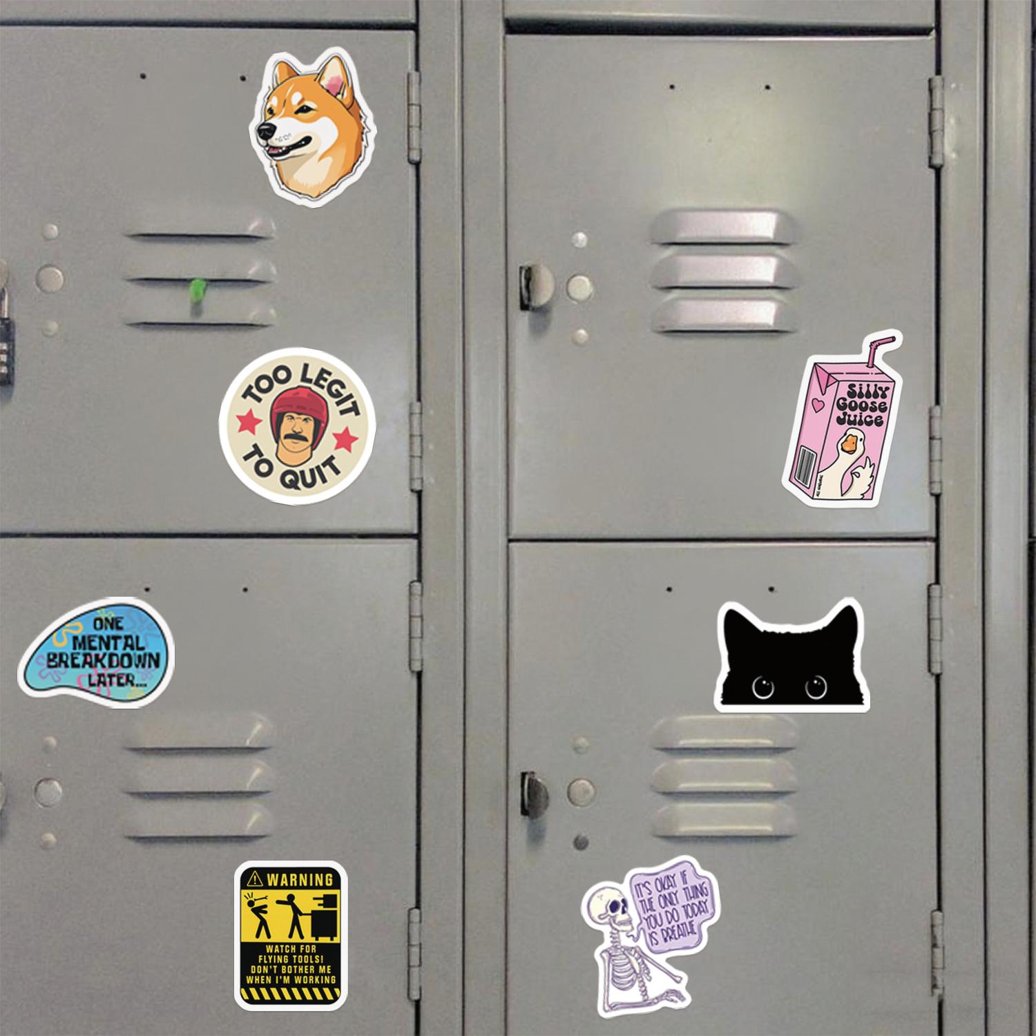 130 Pcs Funny Sarcastic Stickers Pack, Snarky Bold Humor Waterproof Vinyl Meme Stickers, Cute Decals for Laptop Water Bottle Phone iPad Bumper Folding Chair DIY Decor