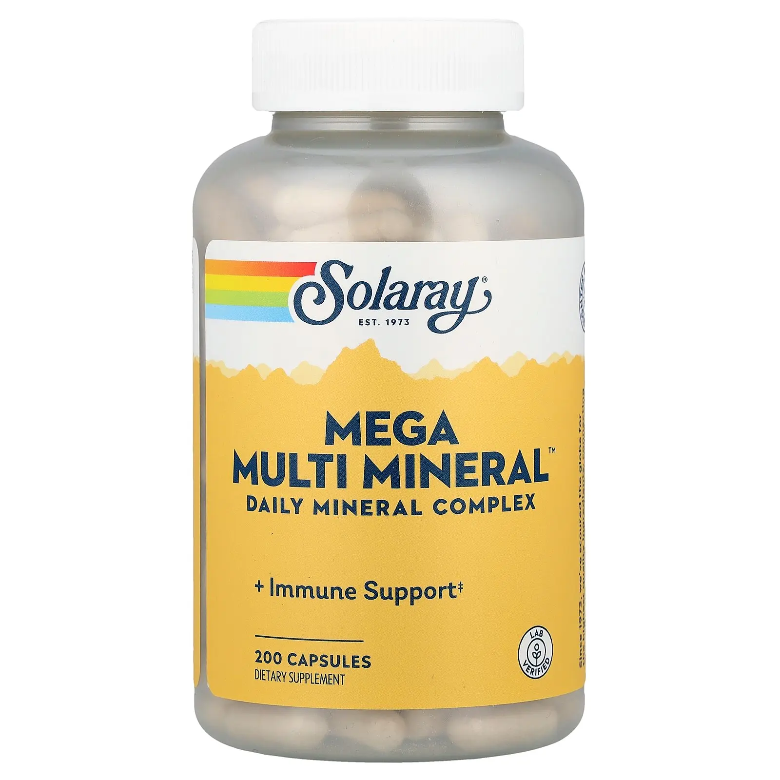 Solaray Mega Multi Mineral™, 200 Capsules Solaray Mega Multi Mineral™, 200 Capsules