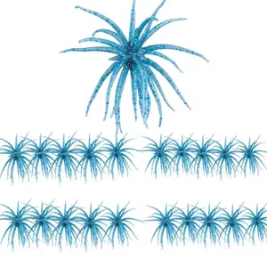 20PCS Floating Soft Plastic Fishing Lures, Realistic Sea Urchin Bait with Lifelike Details, Durable Freshwater Bass Lures