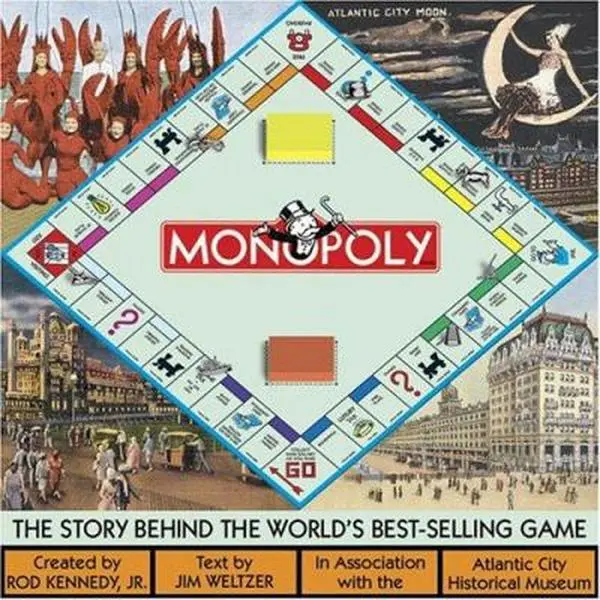 USED Book - Monopoly: The Story Behind the World's Best-Selling Game by Jim Waltzer (Paperback) - english
