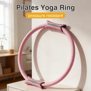 Pilates Ring - 1 Count Home Pilates Equipment, Available in Pink & Purple, Durable Construction for Long-Term Use