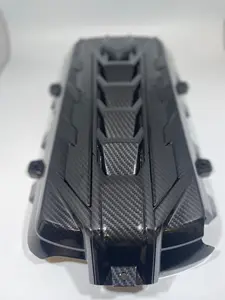 C8 CORVETTE LT2 ENGINE COVER Hydro Dipped Carbon Fiber 2020-2026