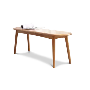 Dreamzon Natural Oak Wood for Dining Bench Table Bench for Living Room durable in use