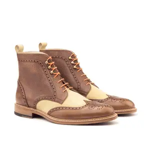 Zoticus Military Brogue Boots