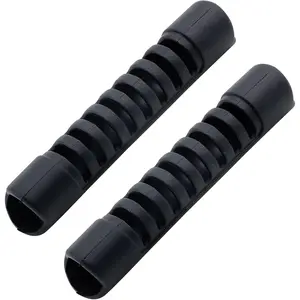 1 Pair 4.5" ThermoPlastic Rubber Handles, Replacement Accessory Kit for Kayak, Canoe or Luggage Bag