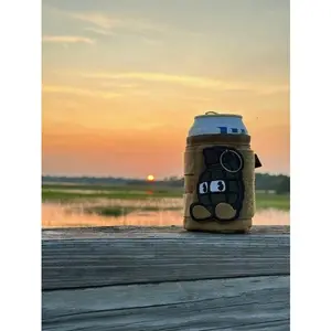 KBSC Tactical M.O.L.L.E Ready Koozie - Designed for Enhanced Organization and Comfort, Ideal for Travel and Work Beverage Drink