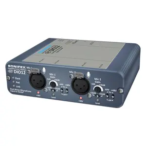 Sonifex AVN-DIO12 Dual Mono Microphone Input to Dante with Gain *USA Small Business*